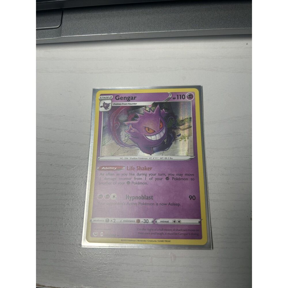 Gengar Holo #85 Pokemon Sword & Shield Near Mint